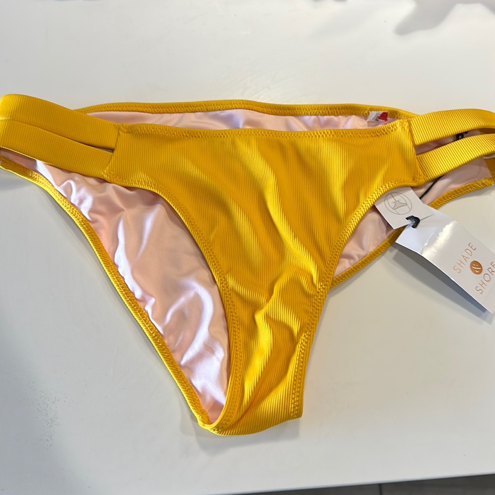 New with tags ! Yellow bathing suit bottoms